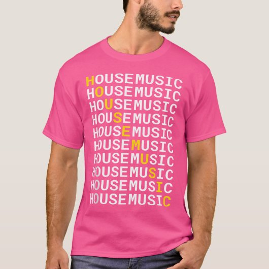 House Music - Grappige DJ Edm Rave Gift T-shirt (Voorkant)