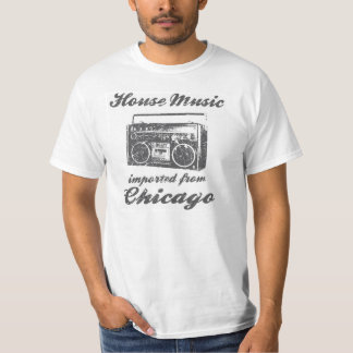 House Music Importeerde vanuit het mannen basist-s T-shirt