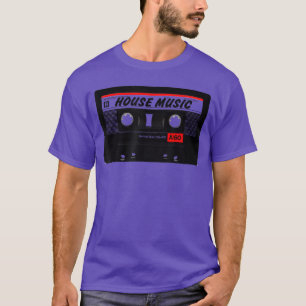 House Music Mitape 90s Vintage Audio Cassetteband T-shirt