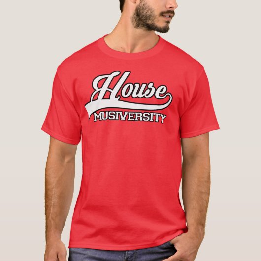 House Music (Musiversity) T-shirt (Voorkant)