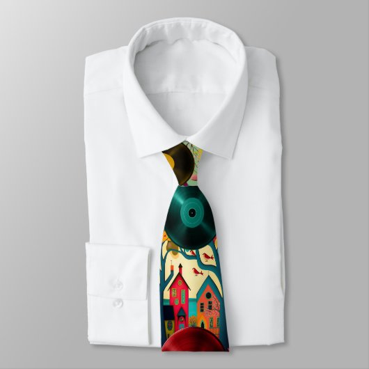 House Music Necktie Deejay Apparel Accessoires Stropdas (Gebonden)