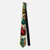 House Music Necktie Deejay Apparel Accessoires Stropdas (Voorkant)