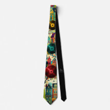 House Music Necktie Deejay Apparel Accessoires