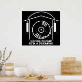 House Music Poster (Keuken)