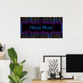 House Music Poster (Thuiskantoor)