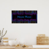 House Music Poster (Keuken)