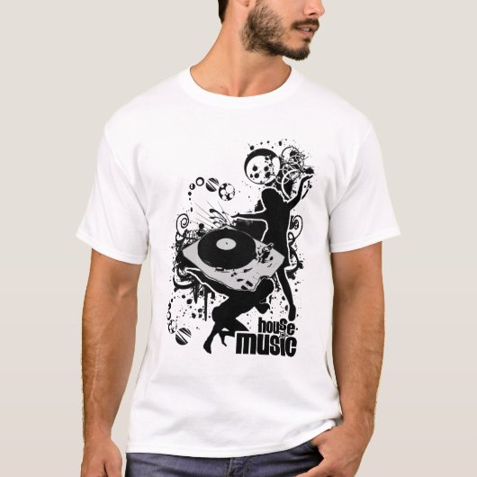 House Music T-Shirt (Voorkant)