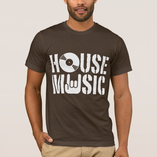 House Music T-shirt (Voorkant)