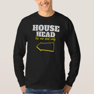 House Muziek Rave House Head T-shirt
