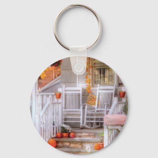 House - My Aunts porch Sleutelhanger (Voorkant)