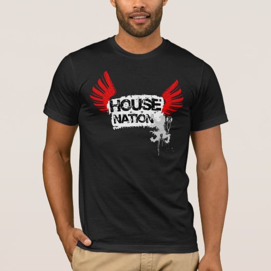 House Nation t-shirt (Voorkant)