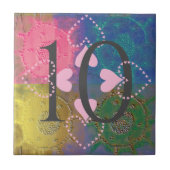 House Number Tile Tegeltje (Voorkant)