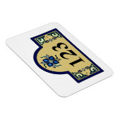 House Numbers Change Text Magneet (Rechterzijde)