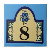 House Numbers Change Text Tegeltje (Voorkant)