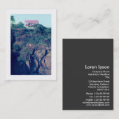 House of a Cliff - Bordered Visitekaartje (Voorkant / Achterkant)