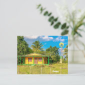 House of a Cuban Peasant, Cuba Briefkaart (Staand voorkant)