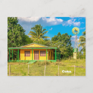 House of a Cuban Peasant, Cuba Briefkaart