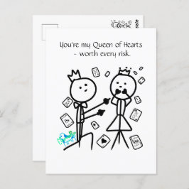 House of Cards Customized Postcard Briefkaart
