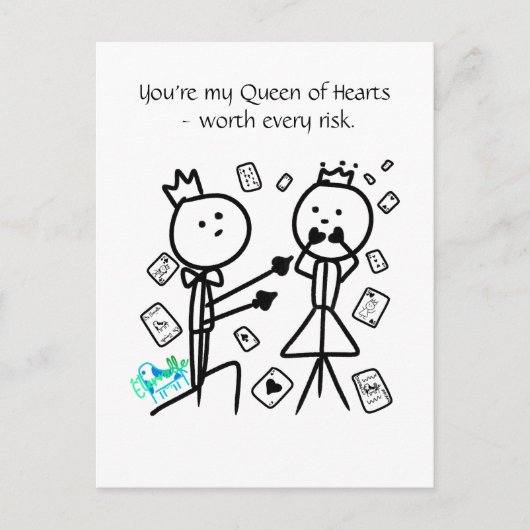 House of Cards Customized Postcard Briefkaart (Voorkant)