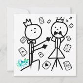 House of Cards Love Card Kaart (Voorkant)