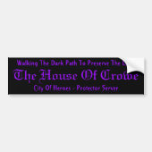 House of Crowe Sticker (Voorkant)