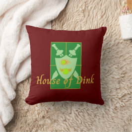 House of Dink Pickleball Crest Kussen