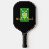 House of Dink Pickleball Crest Pickleball Paddle (Voorkant)