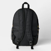 House of Eloise back pack Bedrukte Rugzak (Achterkant)