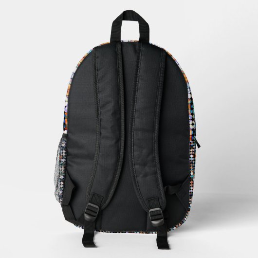 House of Eloise back pack  Bedrukte Rugzak (Achterkant)