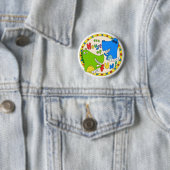 "House of Fun" Logo Button (In situ)