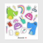 "House of Fun" stickerblad Sticker (Vel)