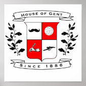 House of Gent Official Wall Decoration Poster (Voorkant)