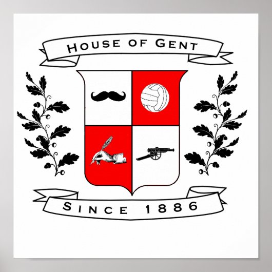 House of Gent Official Wall Decoration Poster (Voorkant)