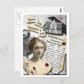 House of Haunted Hill Briefkaart (Voorkant / Achterkant)