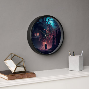 House of Horrors Wall Clock