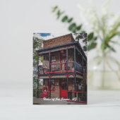 House of Joy, Jerome, AZ. Briefkaart (Staand voorkant)