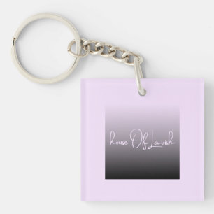 House Of Lavish Sleutelhanger Lilac Noir Ombre B