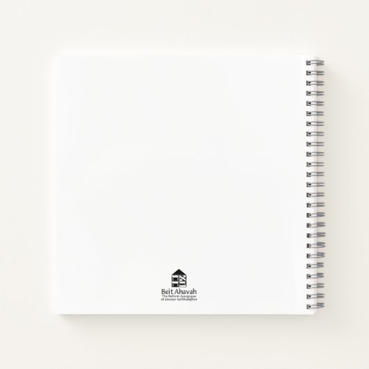 House of Love Spiral Notebook Notitieboek (Achterkant)