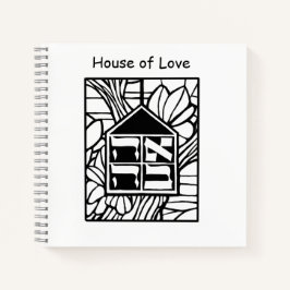 House of Love Spiral Notebook Notitieboek