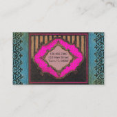 House of Mirrors ~ Calling Visitekaartje Work Contactkaartje (Achterkant)