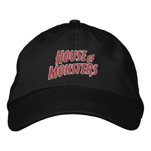 House of Monsters Verstelbaar Pet (Voorkant)