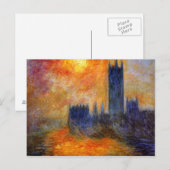 House of Parliament Sun Briefkaart (Voorkant / Achterkant)