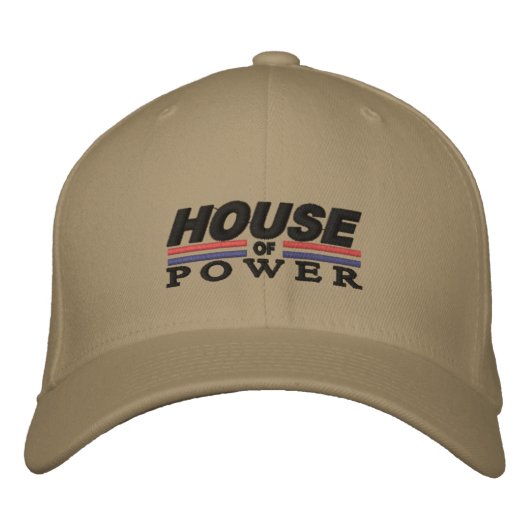 House of Power Logo Flexfit pet (Voorkant)