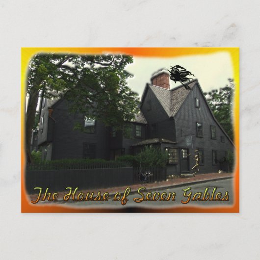 House of Seven Gables Briefkaart (Voorkant)