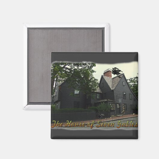 House of Seven Gables Magnet (Voorkant / Achterkant)