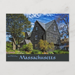House of Seven Gables Salem Massachusetts Briefkaart