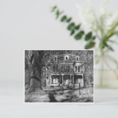 House of Shadows, Cabinet card Briefkaart (Staand voorkant)