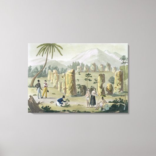 "House of the Ancients", eiland Tinin, bord 3 Canvas Afdruk (Voorkant)