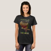 House Of The Bird Green Cheek Conure Parrot Love f T-shirt (Voorkant volledig)