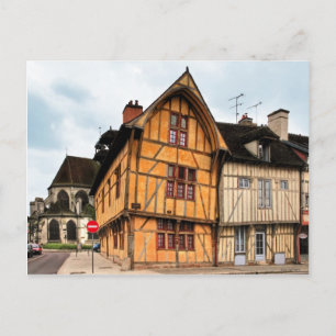 House of the Dolphin in Troyes France Briefkaart